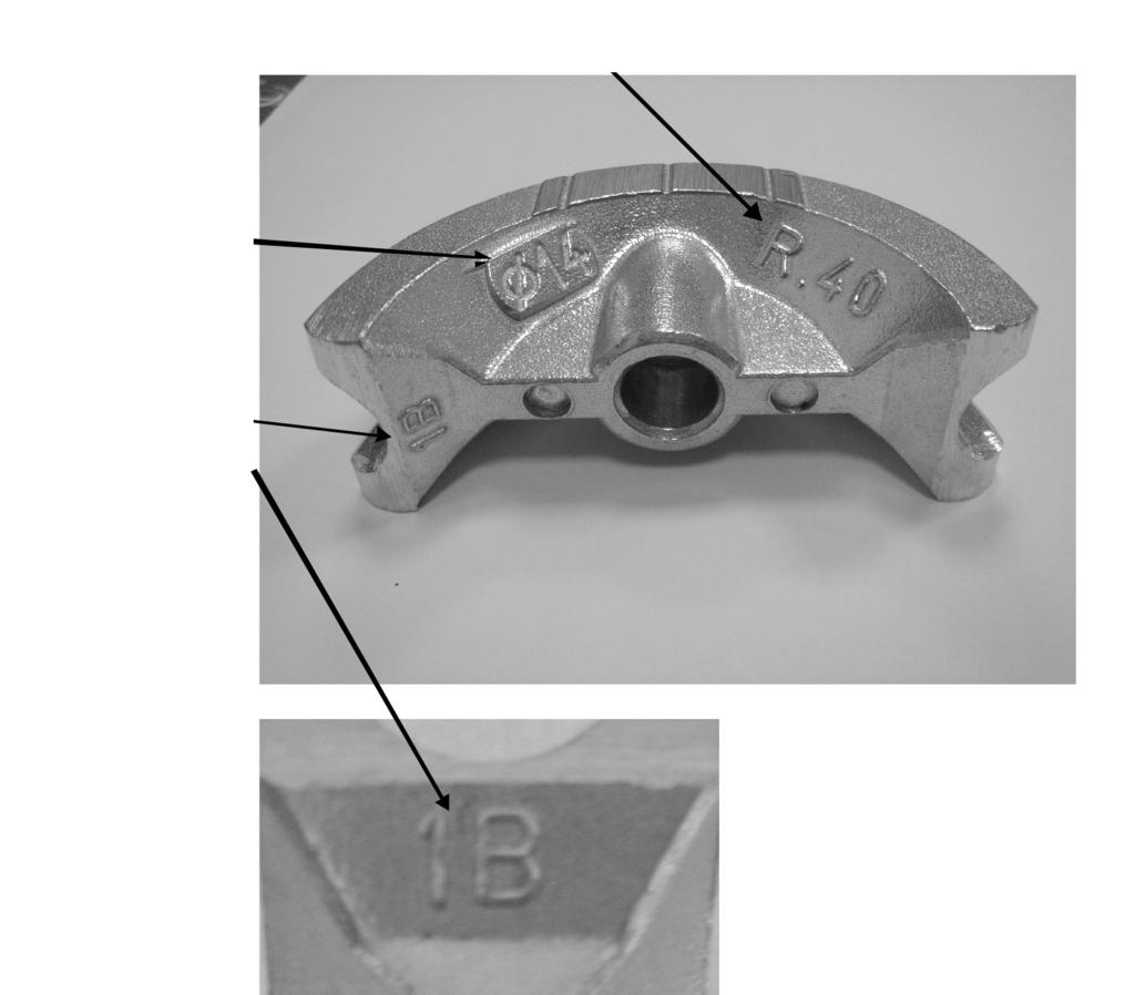 3 Settaggio macchina 3.1 Art. 0715 551 101 Questo capitolo descrive come settare la macchina per curvare un tubo. 1 Raggio di curvatura Diametro del tubo Posizione del braccetto Fig 3.