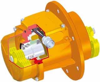 - La serie MTF-E è progettata per essere utilizzata nei processi industriali in ambienti con atmosfere potenzialmente esplosive di gas e polveri, conformemente alla Direttiva TEX (94/9/CE).