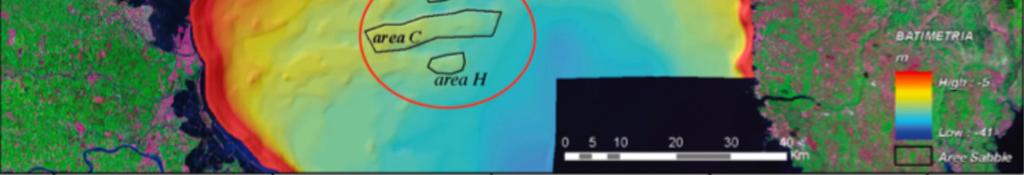 vincoli di qualunque genere, quindi sono stati acquisiti dati geofisici e geognostici in 11 aree della piattaforma nord adriatica (fig. 2.1).