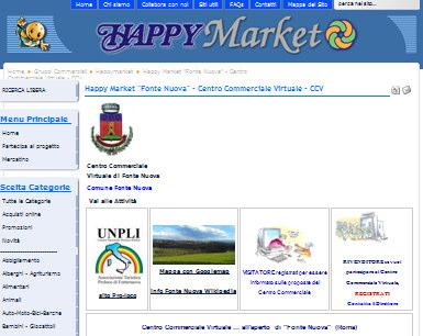 Cliccando sull immagine di ogni azienda presente sul portale www.happymarket.