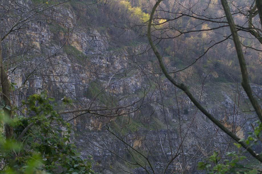 FOTO 12; Fronte sud; accumuli detritici costituiti per lo più da sabbie e ghiaie, con