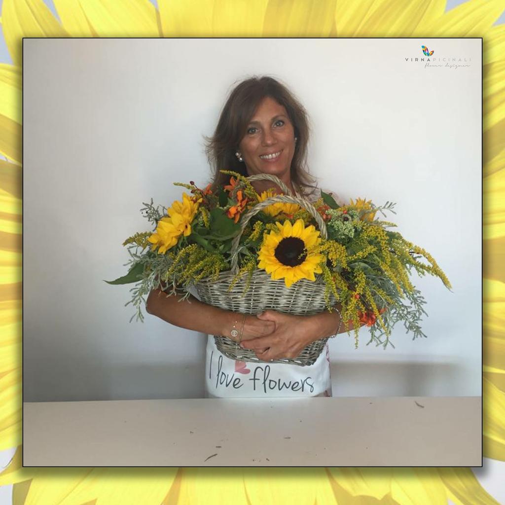 VIRNA PICINALI FLOWER DESIGNER UN FIORE UN EMOZIONE