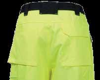 BIKER Pantalone invernale bicolore in alta visibilità con 