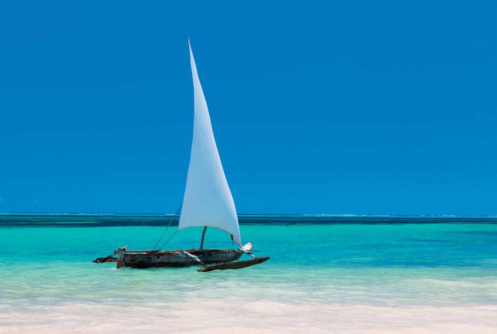 WHERE WE ARE SENZA DUBBIO LA MIGLIORE SPIAGGIA DELL ISOLA Il Gold Zanzibar sorge direttamente sulla spiaggia di Kendwa, la migliore posizione dell