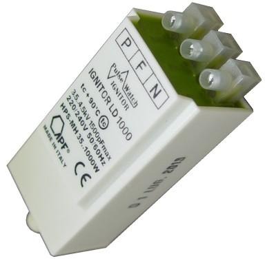 Built-in HIGH Voltage Superiposed Ignitor 35 HPSV 35 MH 1,8 4,5 KV For DISCHARGE Vapour laps Pulse atch Tecnology Abbinabili ad alientatori con presa, serie: and Standard tecnology PVT PT To be