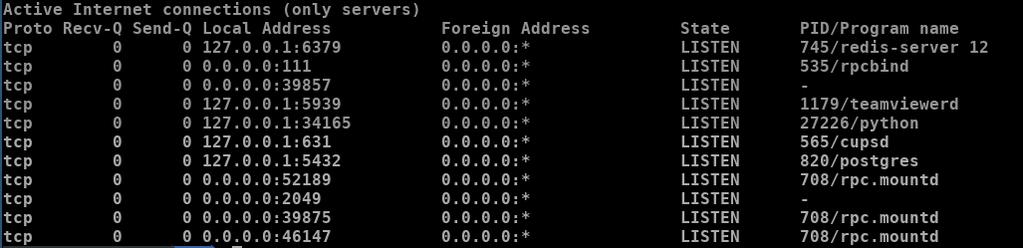 Pillole di Networking su Linux Quali porte sono aperte?