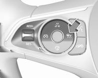 Può applicare una leggera frenata con relativa accensione delle luci di arresto. Con il cambio manuale, il cruise control adattivo può memorizzare velocità impostate superiori a 30 km/ h.