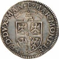 917 918 916 916 MANTOVA - Federico II (1519-1540) Lira moceniga - Stemma - R/ Sant Andrea e San