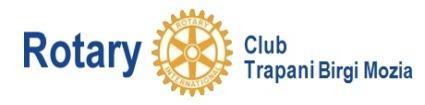 Rotary Club Trapani-Birgi-Mozia Anno Rotariano 2016/2017 CONCLUSO IL PROGETTO interclub ESPIAZIONE DELL ARTE Il Rotary Club Trapani Birgi Mozia, in collaborazione con i Clubs di Trapani,