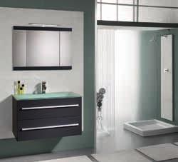 STON STON STON 90/0 Celeste Lucido STON 90/0 Grigio Fumo Opaco q 00 w 8 e 87 Specchio ORION 9 color Celeste Lucido anta in sospensione compresa di Lampada, presa e interruttore Top lavabo in vetro