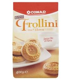 800 g Frollini granelli di zucchero Conad