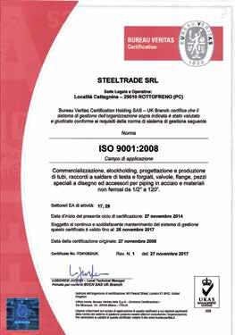 Certifications ISO 14001:2004 Certificazione di gestione del sistema ambientale Environmental