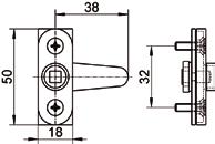 ART. 8081 Tavellino per sportelli isponibile anche linea blister