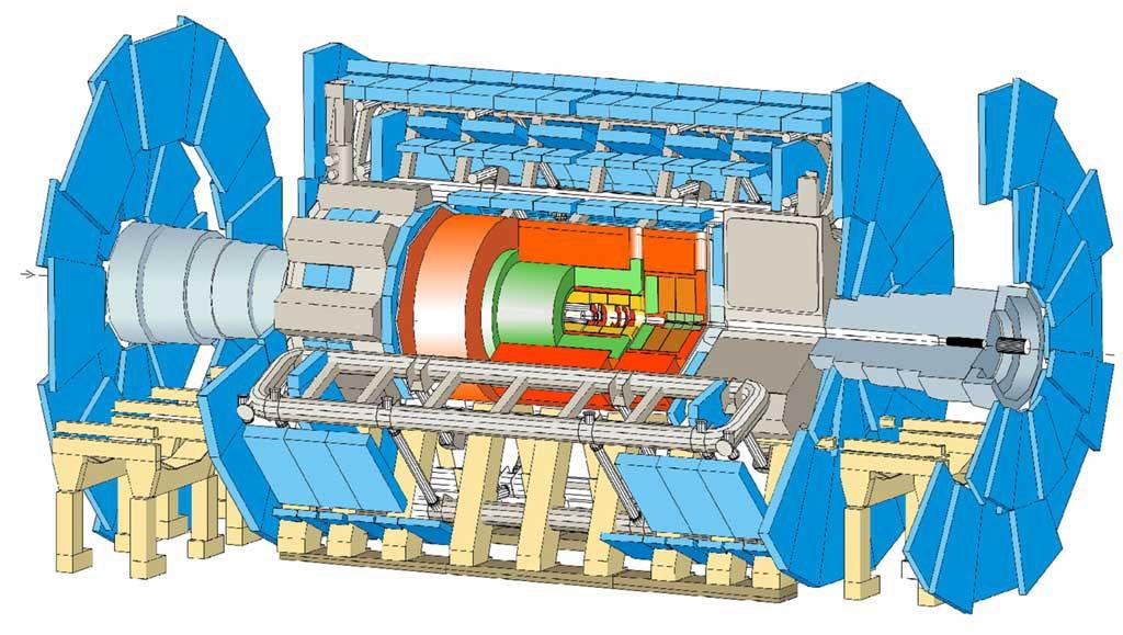 ATLAS: un microscopio alto 22 e lungo 46 m Muon Detectors Electromagnetic Solenoid Calorimeter