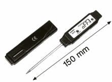 inserimento PDT 300/ IC anti urto, impermeabile, scala -40 /+150 C,, autospegnimento e memoria Pen pocket electronic thermometer for insertion