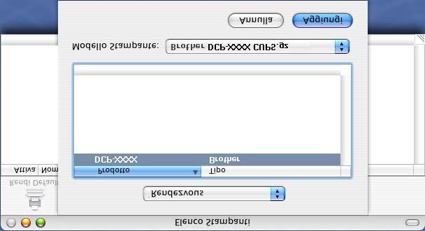 0 Inserire il cavo di alimentazione e accendere l'apparecchio. Per utenti Mac OS X 10.2.