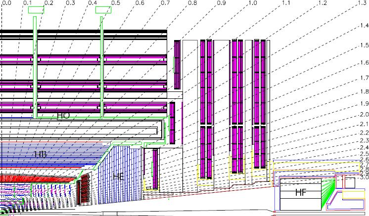 1.2 L esperimento CMS 11 1.2.2 Il calorimetro elettromagnetico (ECAL) Un calorimetro elettromagnetico di elevate prestazioni è fondamentale nello studio di collisioni protone-protone: i principali