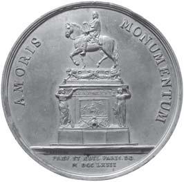 terminò nel 1673 mentre la medaglia è datata 1676 -