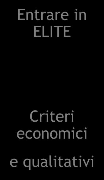 fatturato/marginalità negli ultimi anni Progetti di crescita credibili Borsa Italiana si riserva la facoltà di consentire l accesso e/o la permanenza in ELITE, pur in caso di mancato rispetto dei