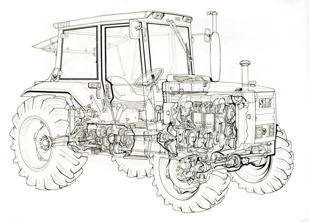 EVOLUZIONE DEI MOTORI SAME DAL 1980 Explorer 1983 * Ingrandimento del