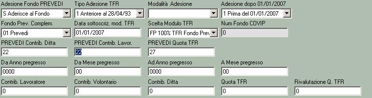 2) Lavoratore Iscritto al Prevedi prima del 2007 con prima occupazione anteriore al 28/04/1993 Lavoratore che ha firmato il Modulo TFR1 scegliendo di passare con il versamento TFR dal 18% al 100%