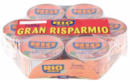 RIO MARE 7x80 g 5,25 9,38 al kg Renotipo 12