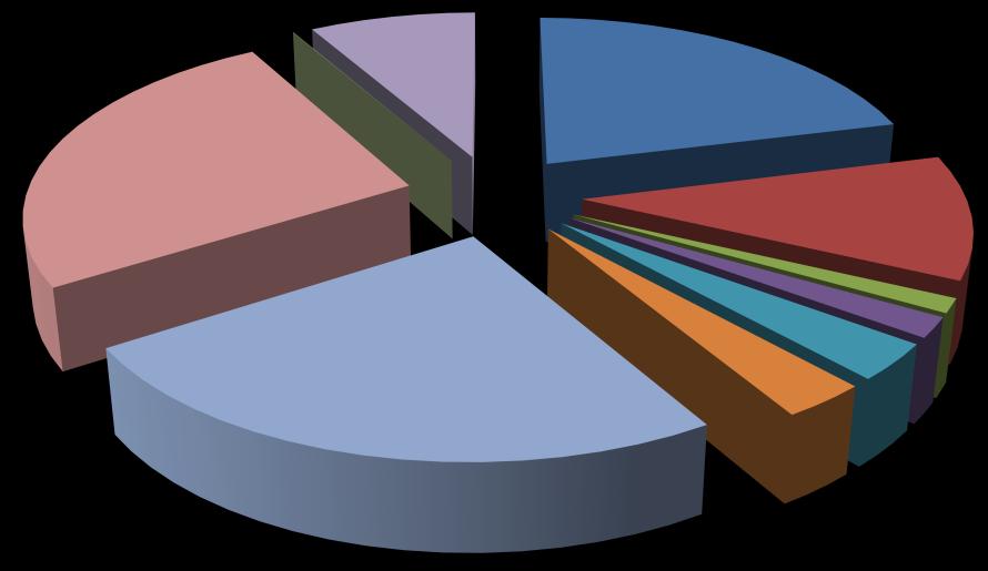 4.2 Quadri riassuntivi Rendite Catastali per tipologia di intestatari Le unità del gruppo D, anche se rappresentano solo il 2,4% in numero dello stock censito in catasto, hanno una rendita catastale