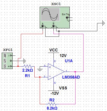 Schema elettrico Accanto è illustrato lo schema elettrico del circuito analizzato precedentemente.