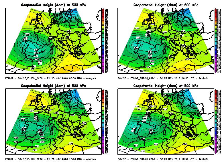 Le intense precipitazioni del 24 novembre hanno determinato superamenti dei livelli d pericolo di Orco, Malone, Stura di Lanzo, Dora Riparia a nordovest, con portate caratterizzate da tempi di