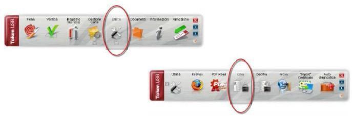 Se l operazione è stata eseguita correttamente appare il messaggio Documento cifrato e salvato correttamente B) Cifrare un documento tramite il software presente nel CNS su token USB 1.