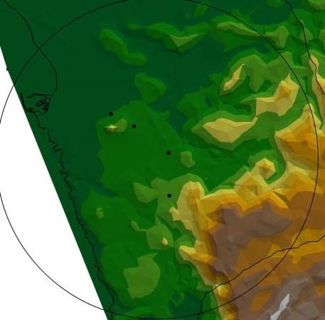 DEM - Digital Elevation Model ALGHERO ITTIRI SASSARI (AHO) (ITR) (SS) AHO 1 AHO 2 AHO 3 AHO 4 AHO Mean ITR 1