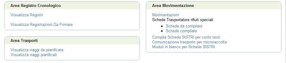 Le operazioni di integrazione delle informazioni inerenti il trasporto non inserite in fase di predisposizione della Comunicazione trasporto per microraccolta, devono