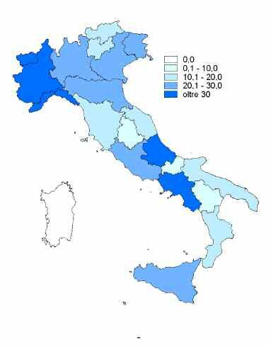 64 Infrastrutture km di rete autostradale per 1.