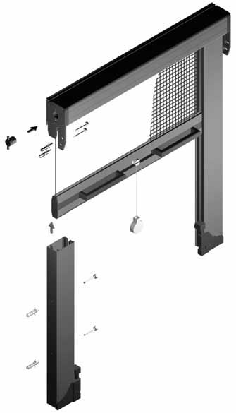 GENIUS usa prodotti /G ZANZARIERA AVVOLGIBILE 41 mm Kitty è la linea di zanzariere avvolgibili sviluppata appositamente per soddisfare le esigenze di un mercato in continua evoluzione.