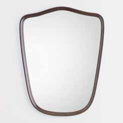 Metallo verniciato, vetro opalino satinato, alluminio verniciato altezza cm 170 Catalogo Fontana Arte 1968 A