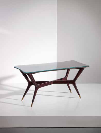 OCCASIONAL TABLE BY G. PONTI Stima 500-600 201. GIO PONTI Tavolo da pranzo anni 40.