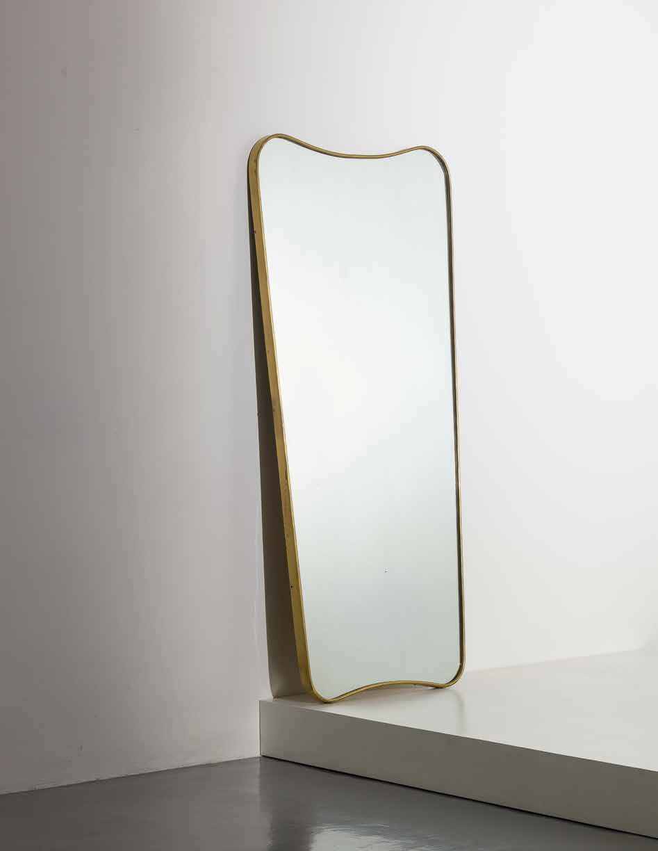 Progettato per le camere dell Hotel Bristol di Merano Expertise Gio Ponti Archives cm 149x69 A MIRROR BY G. PONTI Stima 6.000-7.000 335.