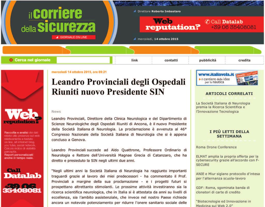 Articolo pubblicato sul sito ilcorrieredellasicurezza.it ilcorrieredellasicurezza.it Più : www.alexa.com/siteinfo/ilcorrieredellasicurezza.