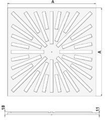 diffusore / Diffusor size B [mm] Larghezza