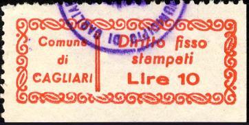 L. 10 rosso Stesso tipo precedente.