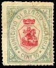 5 grigio Segreteria 1925/< Carta bianca, liscia.