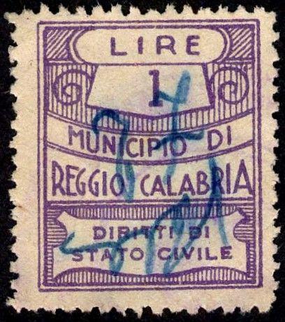 1946/< Carta grigia, liscia. Stampa mm.