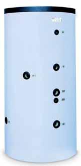 Serie P Accumulatori di acqua calda per impianti di riscaldamento Gli accumulatori di acqua calda per riscaldamento sono particolarmente adatti ad essere installati negli impianti civili e