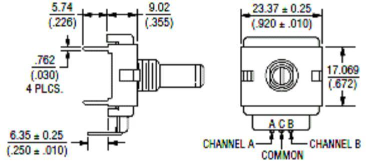 gray a 2 bit,canale B Resistenza (circuito chiuso): 5W max.