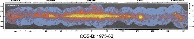 raggi cosmici produttori di tale emissione, in particolare sulla loro provenienza. SAS-II rivelò anche le prime sorgenti di raggi.