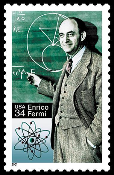 Enrico Fermi fu un pioniere della ricerca in fisica nucleare e fisica delle particelle e venne insignito del premio Nobel per la fisica nel 1938.