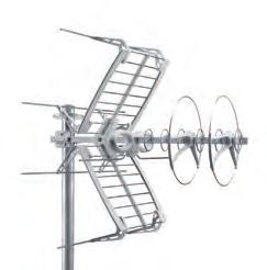 Catalogo SMATV Antenne Antenne combinate Serie SIGMA Sigma Combo HD Antenne loop Yagi a