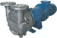 Materials: AISI 316 / / HVL W 01 LIQUID RING VACUUM PUMPS Q max: 450 m 3 / h -