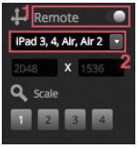 GUIDA RAPIDA (continua) Collegamento ad uno smartphone o ad un tablet* È possibile collegare la schermata della modalità Show ad uno smartphone iphone/ipad/android o ad un tablet.