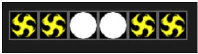 Apparecchiature multifascio, quali le barre a LED, vengono rappresentate con diversi canali, ognuno dei quali rappresenta un fascio luminoso.